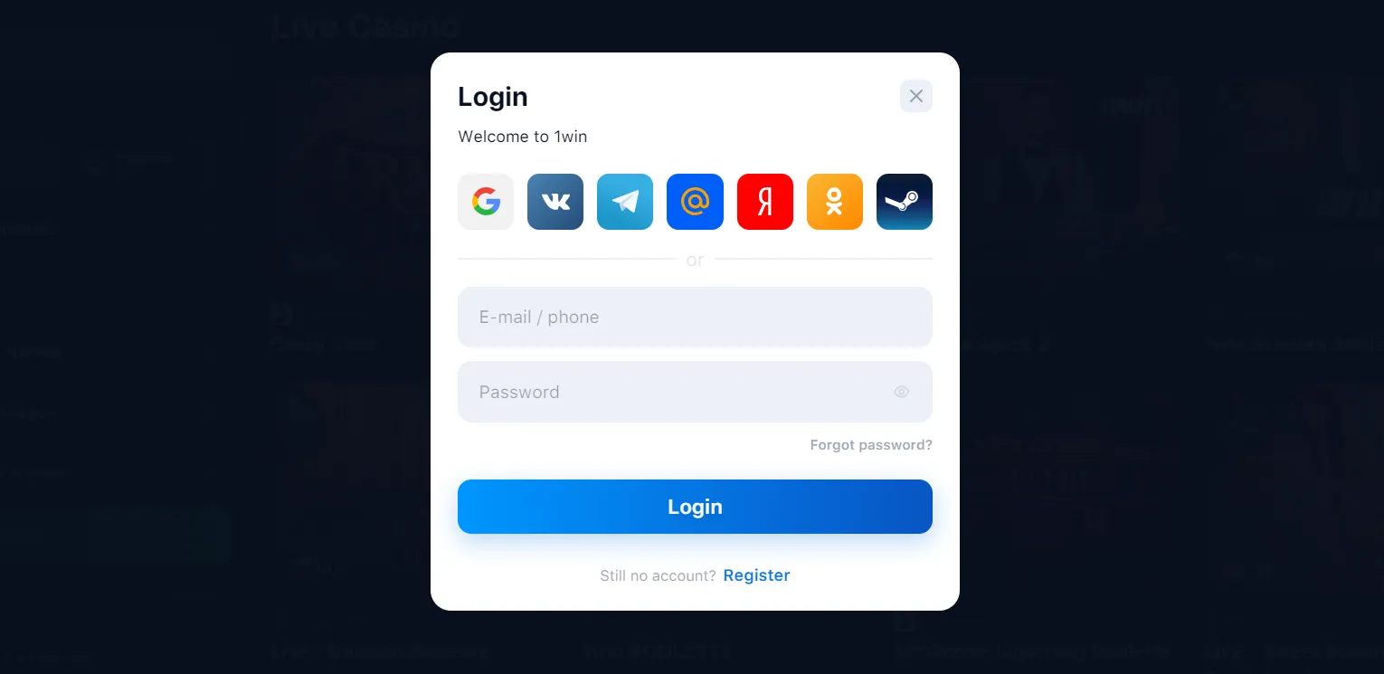 1win login 1win login